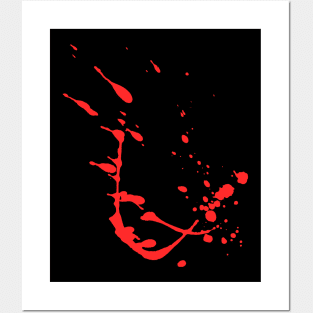 Blood Splatter Posters and Art